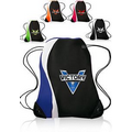 Color Splash Drawstring Backpacks